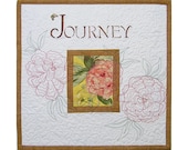 Art Wall Hanigng Quilt Cottage Chic  Wall Decor Under 50