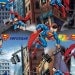 Superman Man of Steel Super Friend Save the City DC Comic Cotton fabric by the yard 23500102