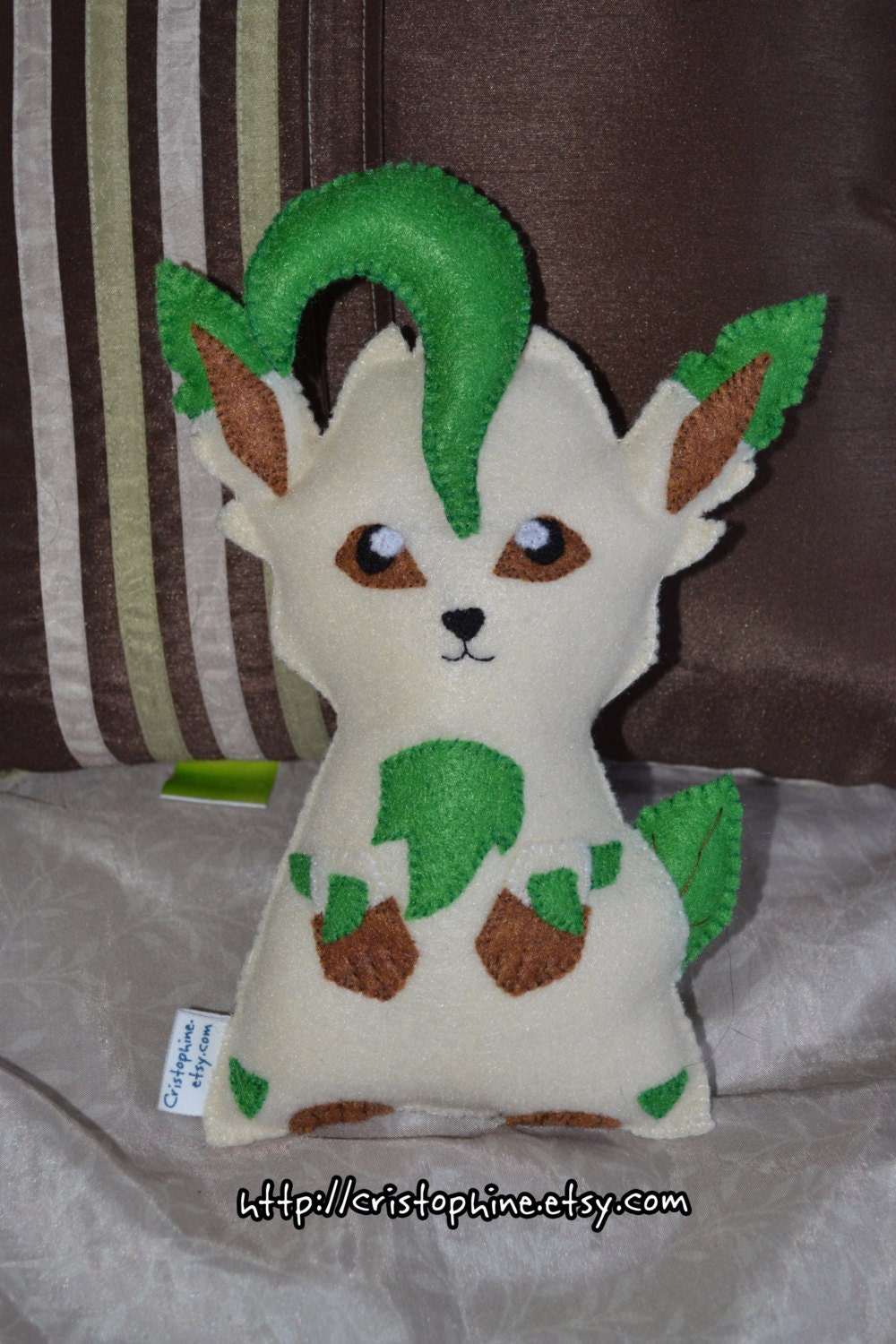 Leafeon Felt Wall-Hanging plush