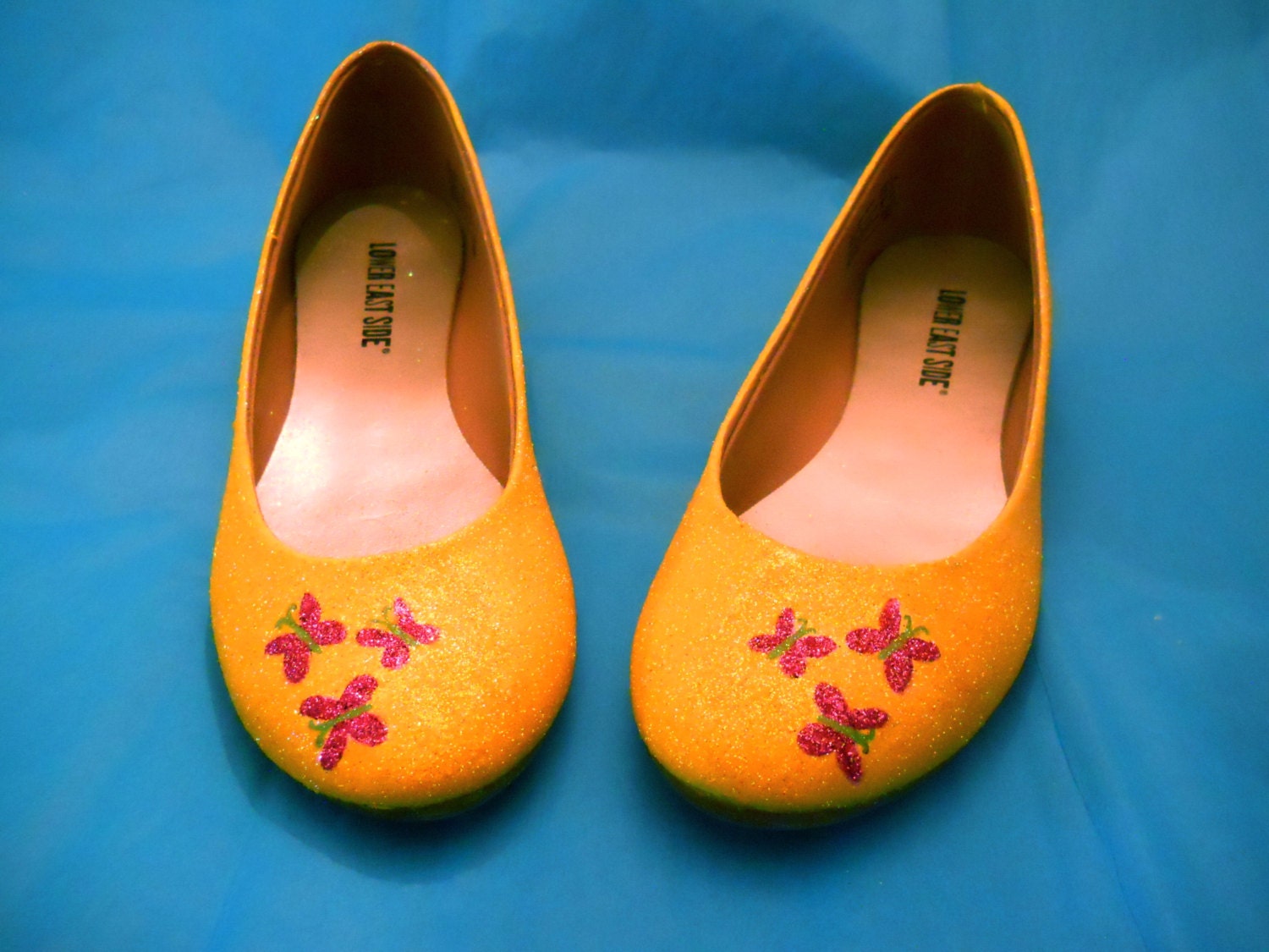 MLP Fluttershy Glitter Shoes