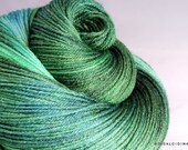 Handpainted yarn - Interstellar Sock "Lantern" - 50/50 Merino wool / silk fingering weight