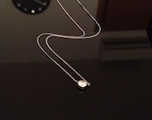 The 'Emily' necklace of 18kt white gold and stunning diamond