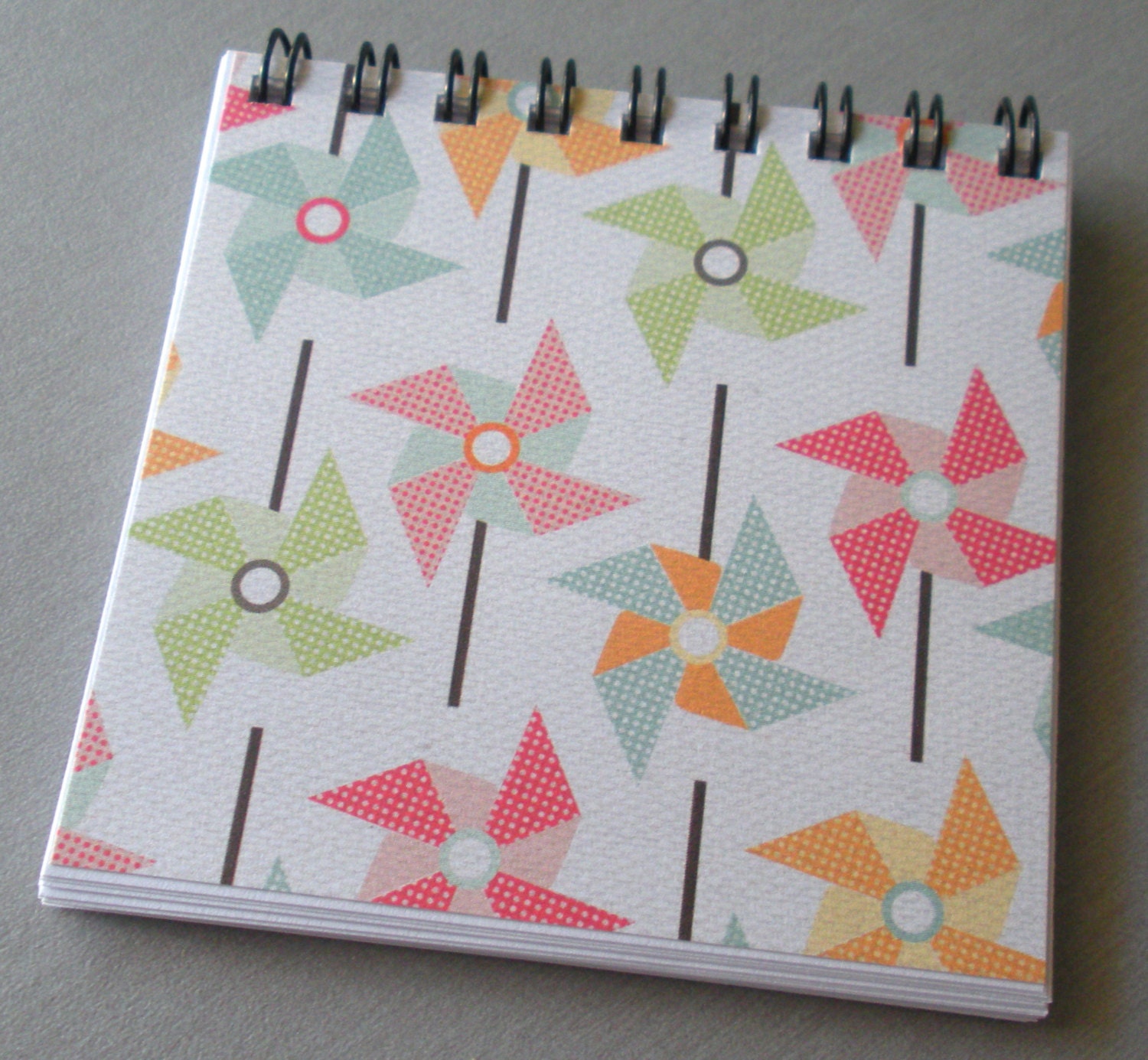 Pinwheels - Mini Notebook - 3x3
