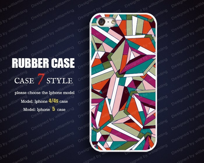 Rubber iPhone 4 Case iPhone 4s Case Iphone 5 case  Soft Rubber Case Silicon Rubber case beauifully colored G0013