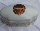 Faberge egg box made by Limoges