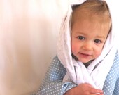 Soft Blues Baby Blanket