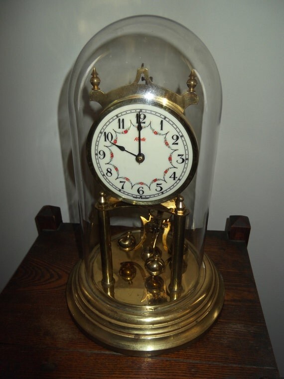 Kundo vintage clock made in Germany vintage by OceanBlueCreations