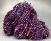 Pixie's Dream - Handspun Art Yarn - Sari Silk Multi-Color - 86 yds.