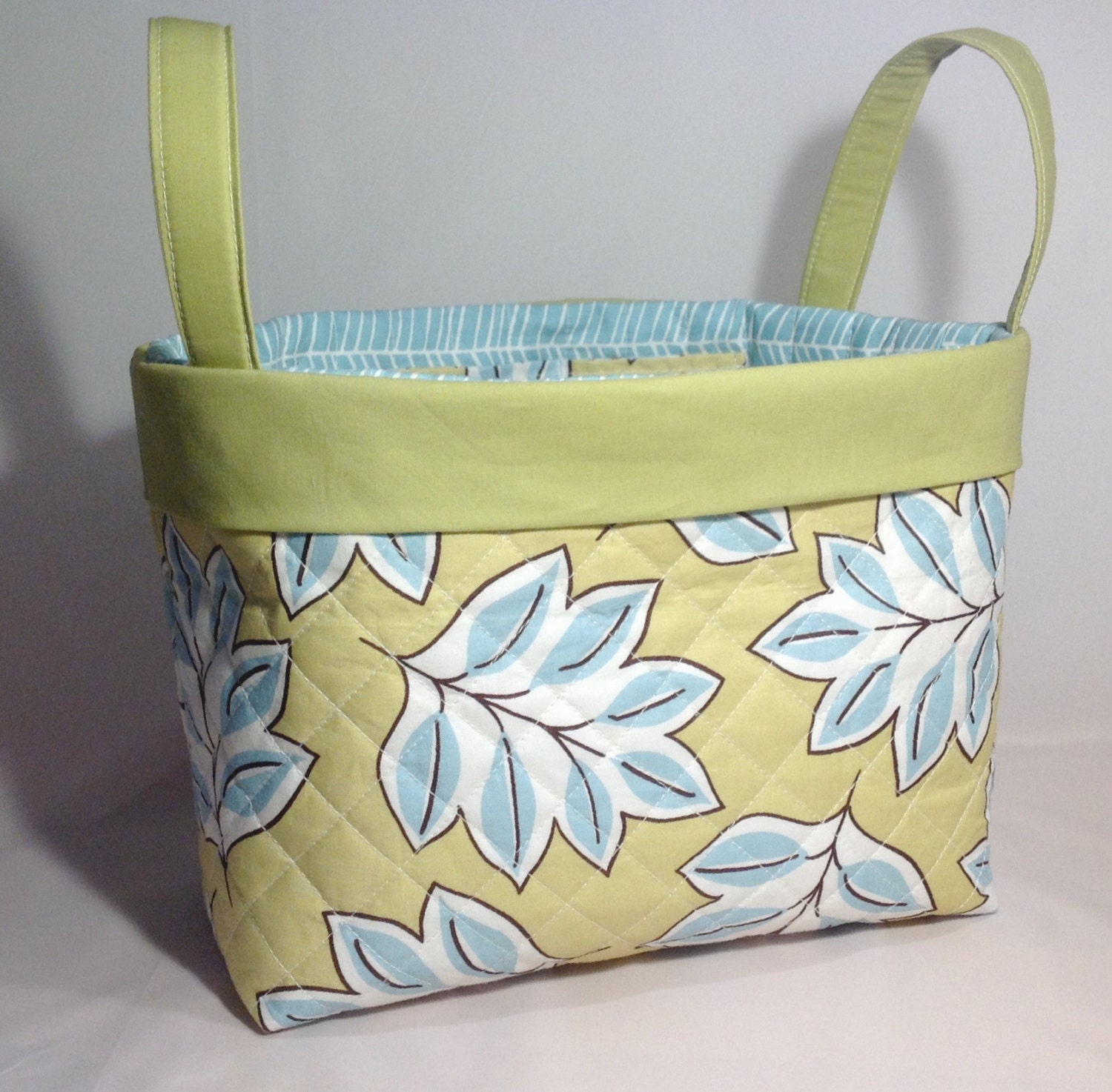 Quilted Fabric Basket