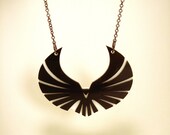 Star Trek Inspired Romulan Symbol Necklace -  Laser Cut Acrylic