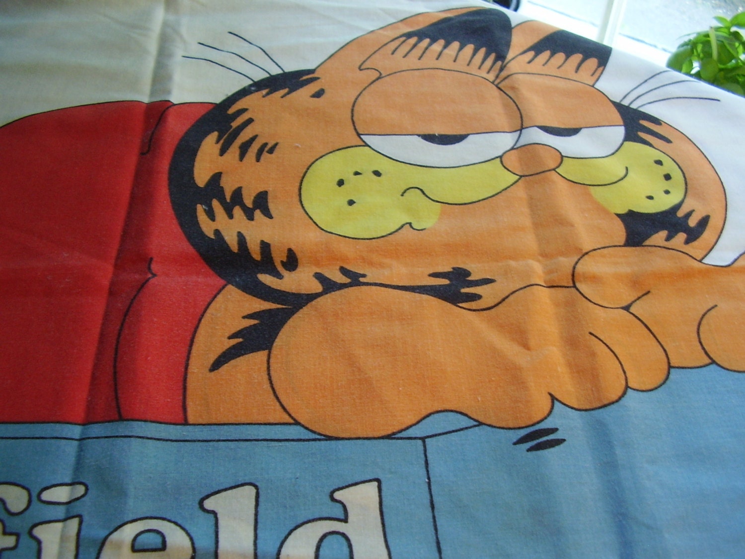 Vintage S Garfield Pillow Case