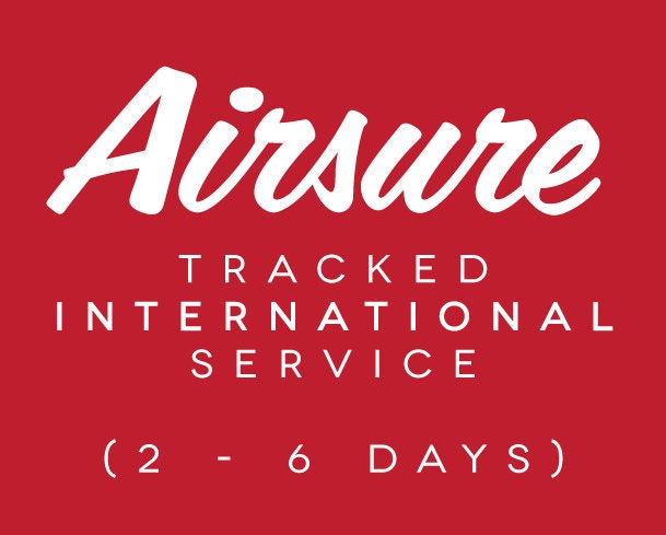 Airsure - International Shipping - Tracked - 2-6 days