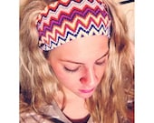 Multicolored Tribal - Fabric Headband