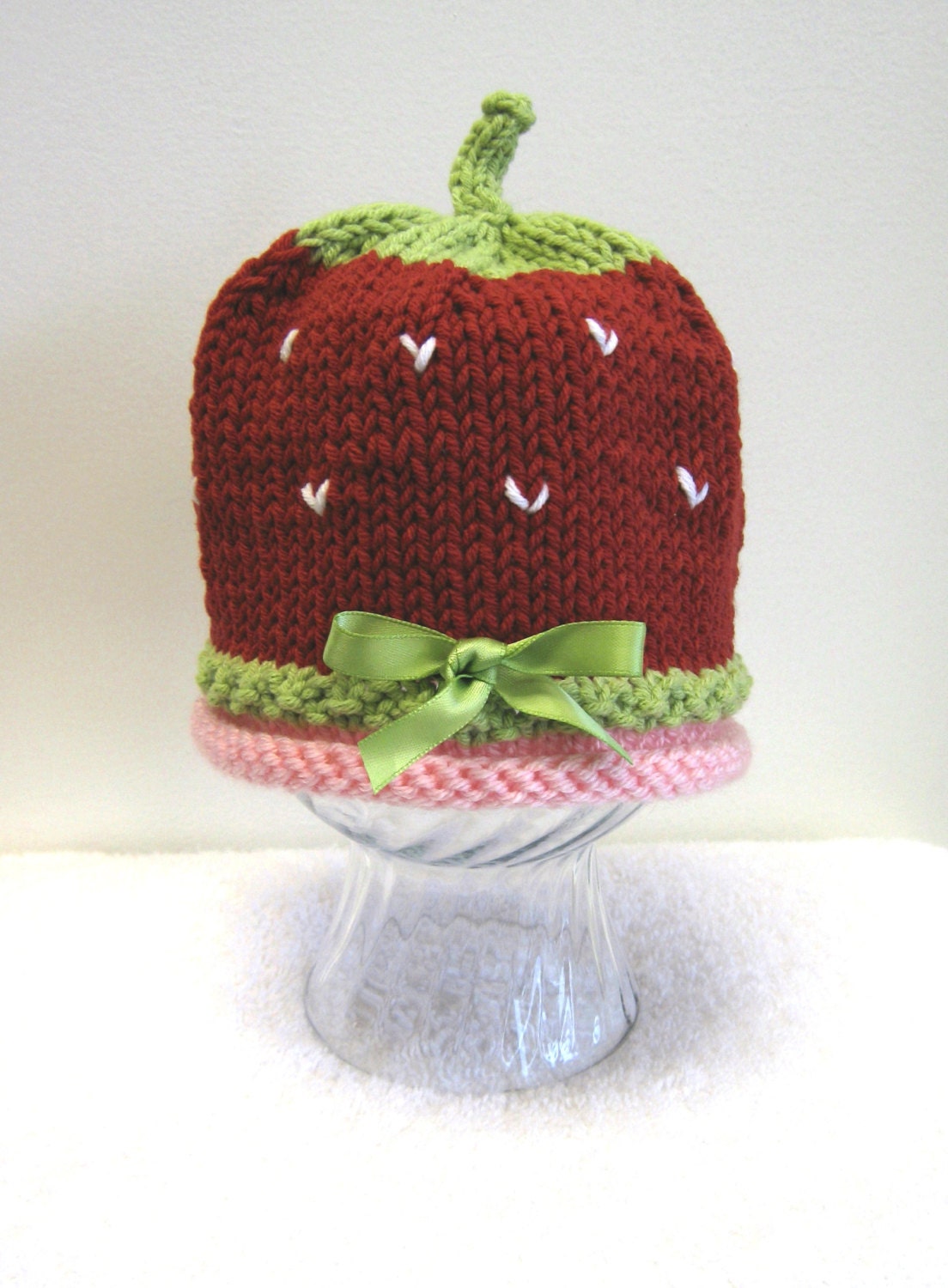 Sweet Baby Strawberry Hat