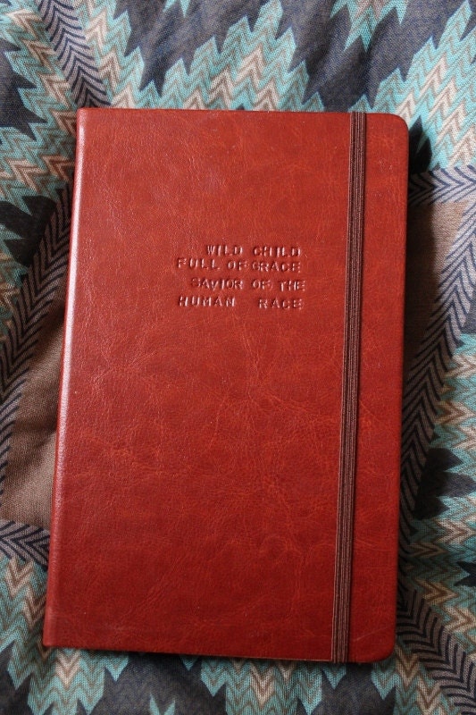 Personalized Leather Journal or Sketchbook