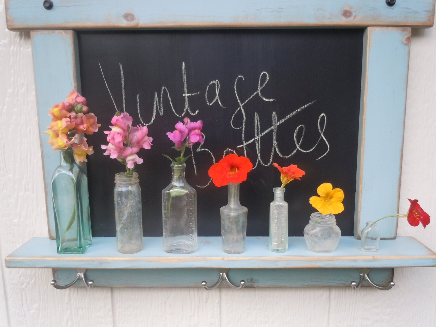 Vintage Pre WW2 Bottles-Shabby Chic Style Vases-Instant Collection LOT A