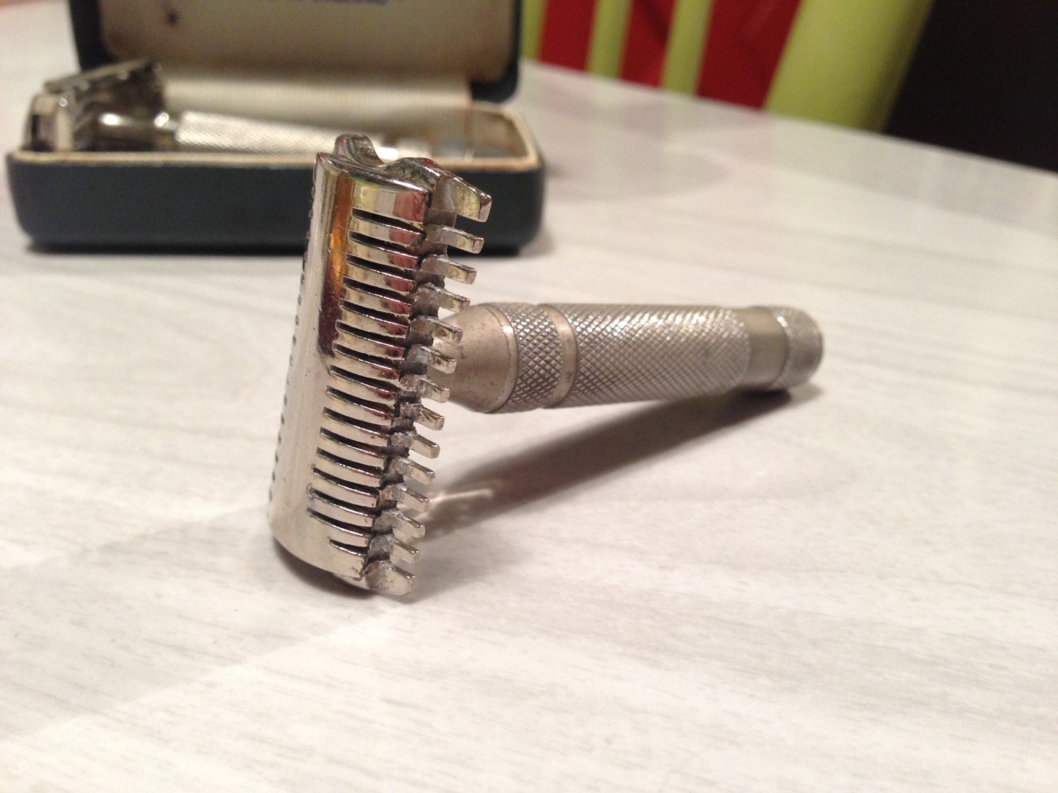 Grand Shave King Self Lubricating Razor by GrandpasRazors on Etsy