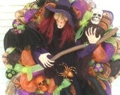 Talking Witches Wreath