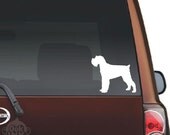 Giant Schnauzer Dog Decal - Indoor/Outdoor Vinyl - 5" - Car - Truck - Wall - Dog Sticker - DAN12-611