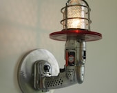 Industrial-style lighting, Ray gun sconce, wall-mounted lamp for Father's Day