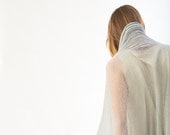 Light Blue women scarf,knitted bamboo silk scarf, shawl