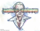 Elton 11"x14" FRAMED
