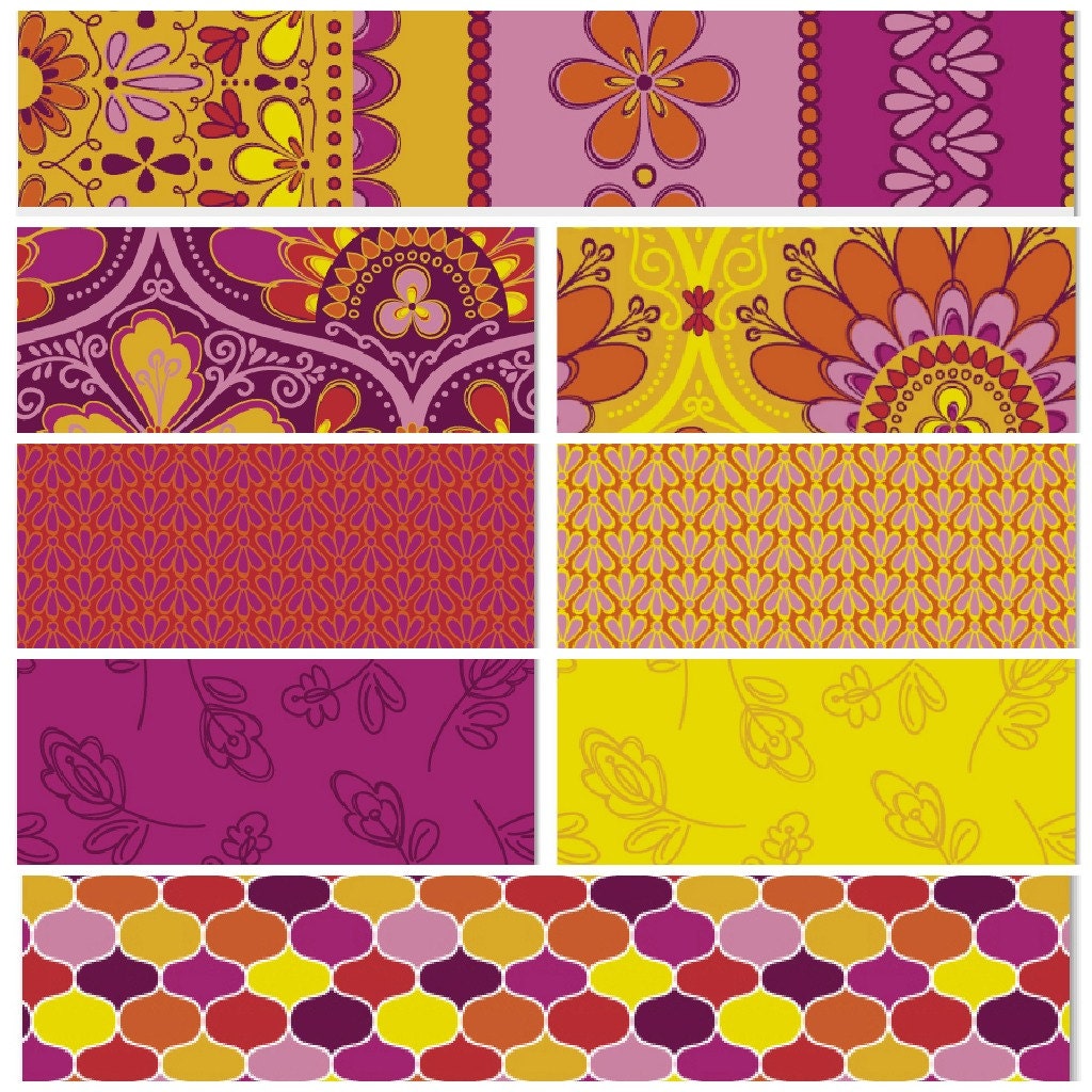 SALE - NEW LEAF by Daisy Janie - Half Yard Bundle - Entire Collection