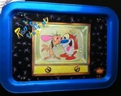 Ren and Stimpy TV Tray Vintage Nickelodeon 1990s