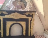 Dollhouse Rococo Fireplace