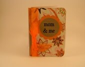 Mini Mom & Me Journal - orange, pink and brown