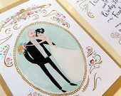 Indonesian Sunset, Custom Wedding Invitation