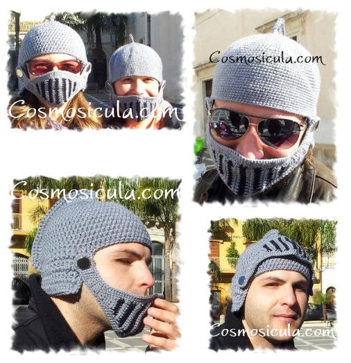 Crochet wool helmet. Available to order in all colors and all sizes. Free shipping in Italy