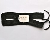 Black Door Bumper - Door Jammer, Door Stopper, Door Muffler, Door Knob Cozy