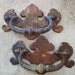 Mystery Drawer 2 Large Rusted Drawer Pulls