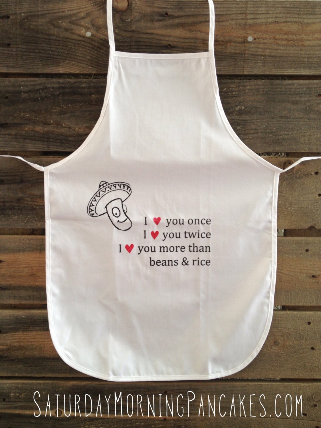 Beans and Rice Apron