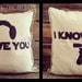 Star Wars Love Throw Pillow Set