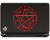 Supernatural Devil's Trap laptop vinyl decal