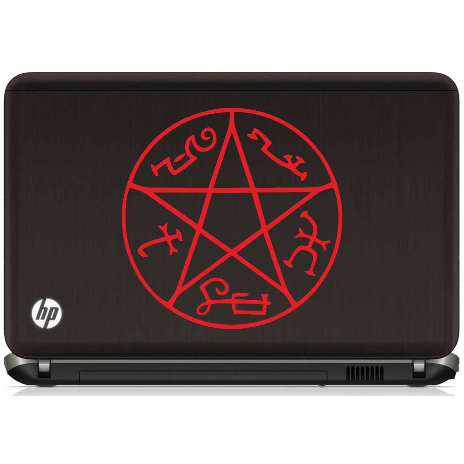 Supernatural Devil's Trap laptop vinyl decal
