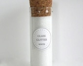 German Glass Glitter - 1 oz White