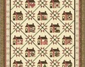 Quilt Sample Kit using "Love at Home" pattern and "Mulberry Lane" fabric by Northcott