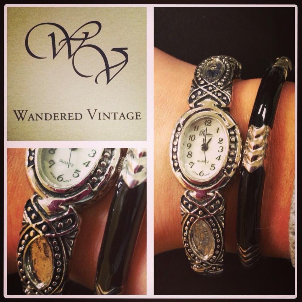 Vintage Metal Watch with Beautiful Details