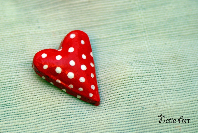 Sweet heart brooch