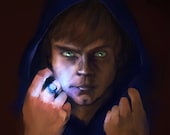 Star Wars - Green Lantern crossover portait collection - Luke Skywalker
