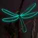 EL wire dragonfly nightlight
