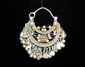 Vintage Silver and Brass Kuchi Pendant
