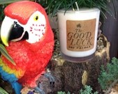The Good Luck Candle Soy Candles with Money Inside Currant Fig Scent