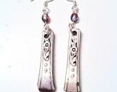 Silverware Earrings