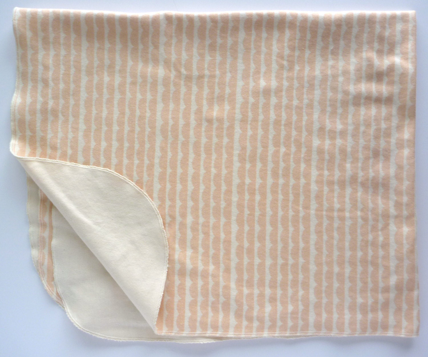 RESERVED for Rachel Kantz - Swaddle Blanket and 2 matching burp cloths