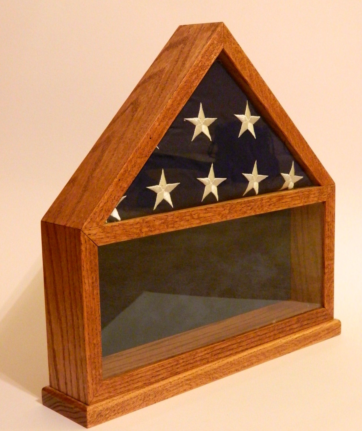 5 x 9 Flag Case and Shadow Box by WoodSimplyMade on Etsy
