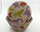 NEW Cutie Dinosuars Greaseproof Lovely Cupcake Liners - 2 stack approx 50pcs